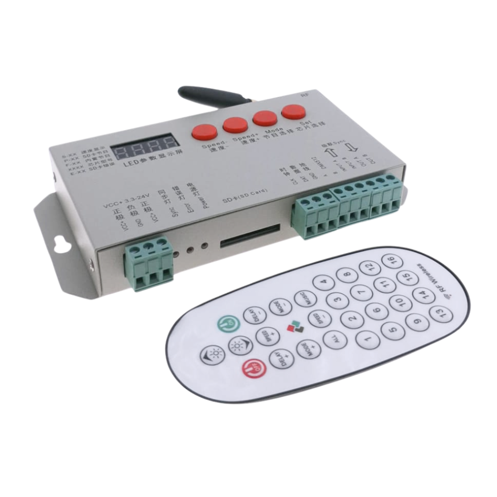 Controlador Pixel K1000SRF con Control RF Productos LED Bogotá